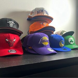 NBA Team Caps Collection